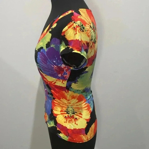 Joseph Ribkoff | Floral Shirt - Picture 2 of 4